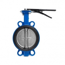 Затвор межфл Ду100 Ру16 диск чугун, ЕПДМ с конц.выкл2)